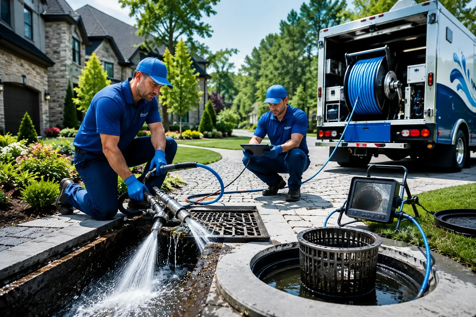 Local outdoor drain cleaning professionals in Millington, MD